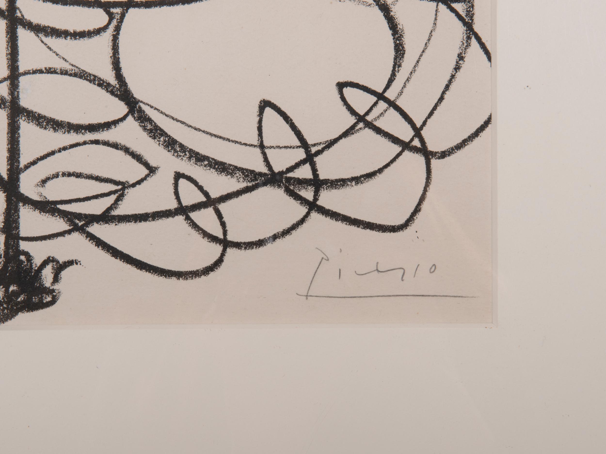 Françoise - Abstrait Print par Pablo Picasso