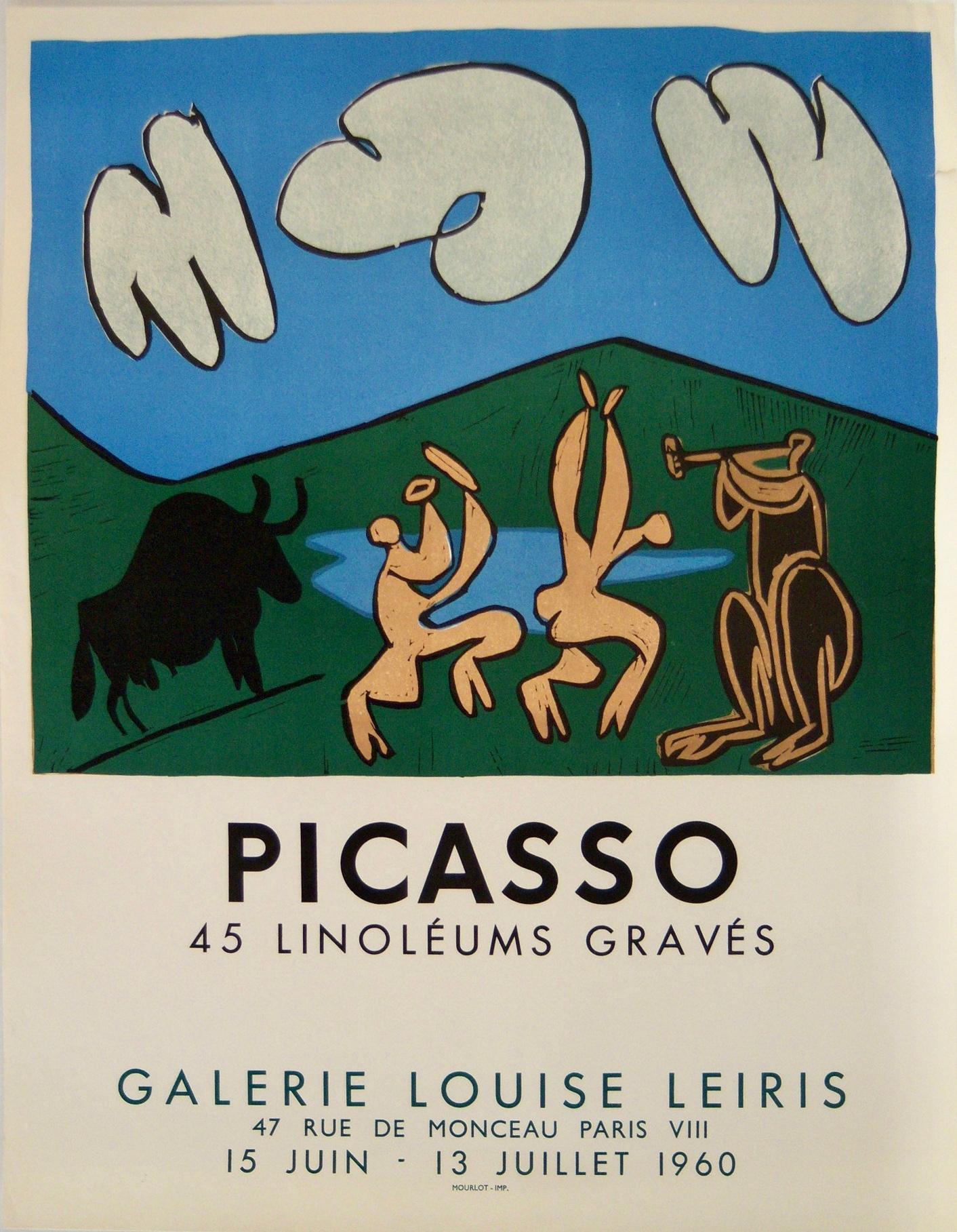 (after) Pablo Picasso Print - Galerie Louise Leiris, 45 Linoléums Gravés