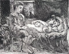 Garçon et Dormeuse à la Chandelle (Bloch 226)
