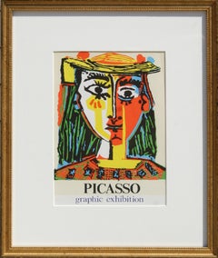 Exposition graphique : Gallery International, lithographie cubiste d'après Pablo Picasso