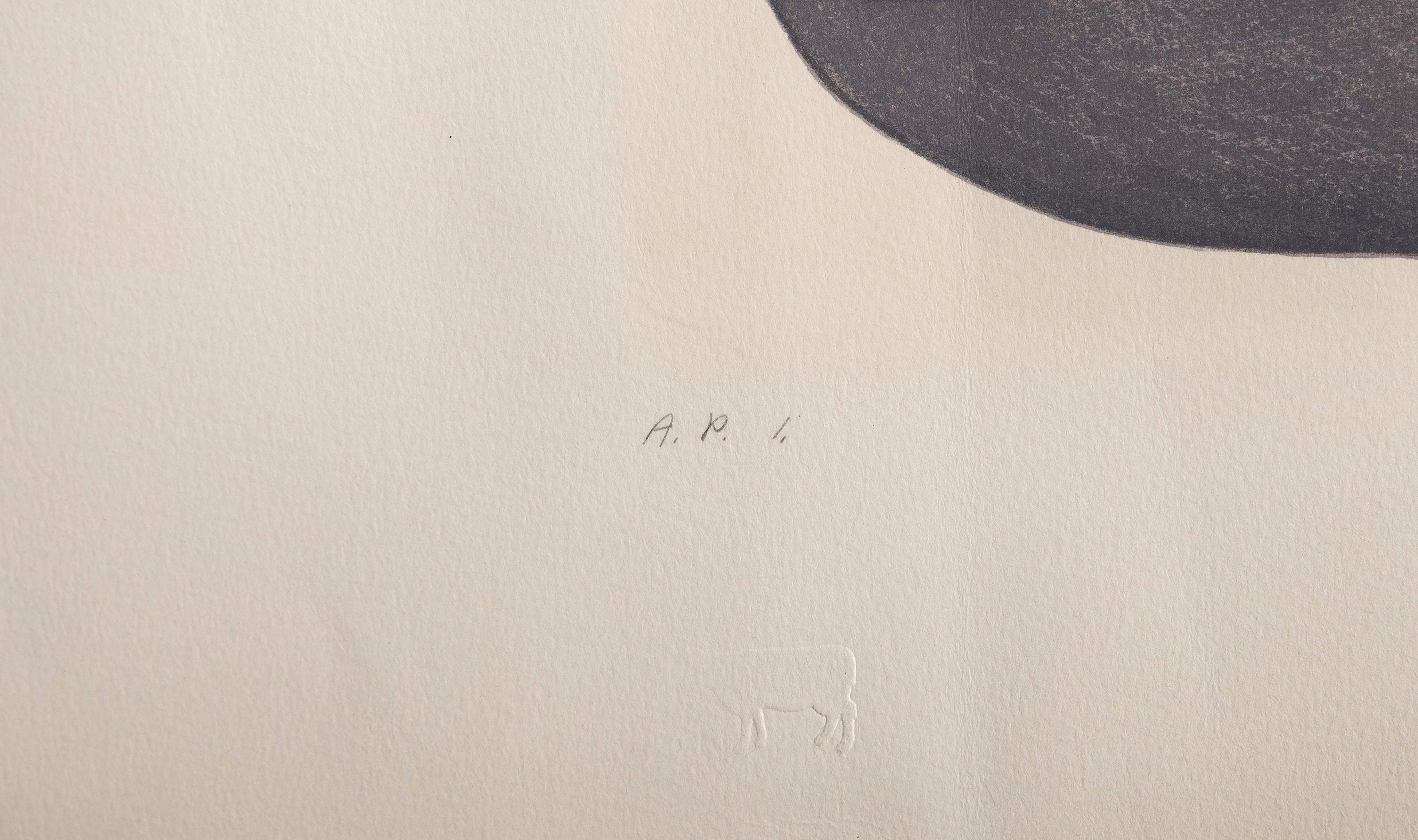 Guitare et Partition, kubistische Lithographie nach Pablo Picasso im Angebot 5