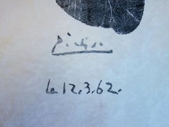 Hand of the Artist - Original lithograph - 1962