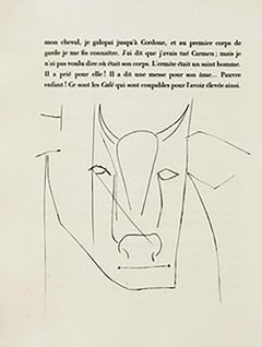 Cabeza de toro (Lámina XXXII), de Carmen