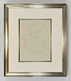 Pablo Picasso Etching, 1949, Carmen XXXVI, Head of a Calf
