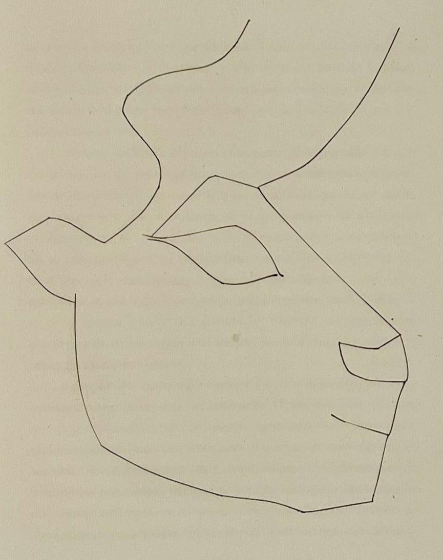 Head of a Calf (Plate XXXVI), from Carmen