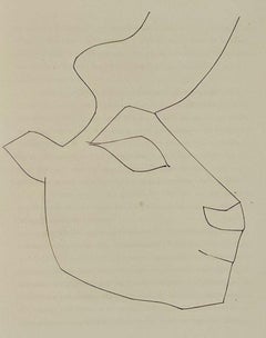 Head of a Calf (Plate XXXVI), from Carmen