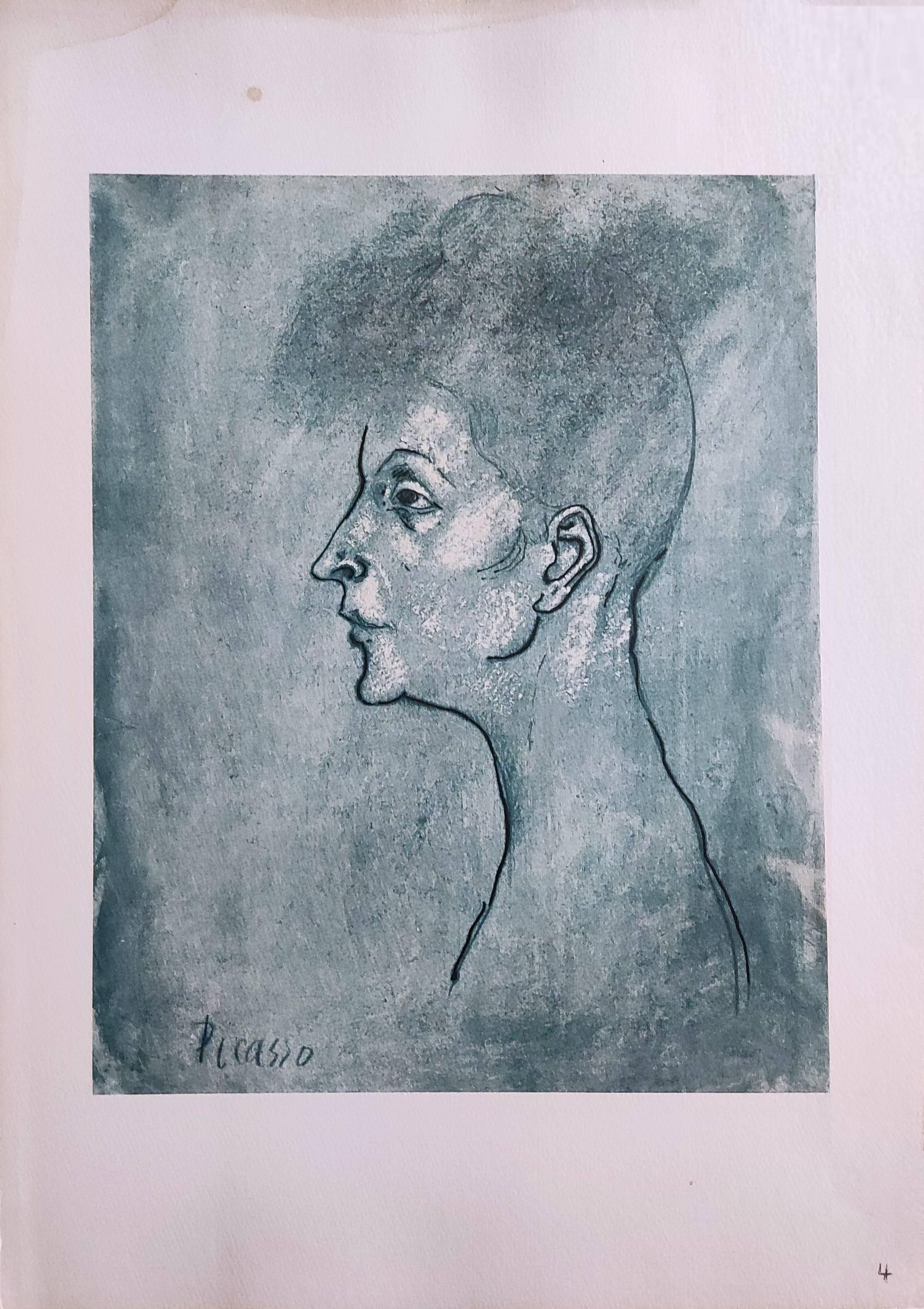 Head of a Woman - Art by Pablo Picasso