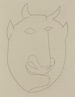 Head of Satyr (Plate XXV), from Carmen