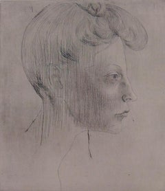 Head of Woman, In Profile  Tête de femme, de Profil, from: La Suite des Saltimb