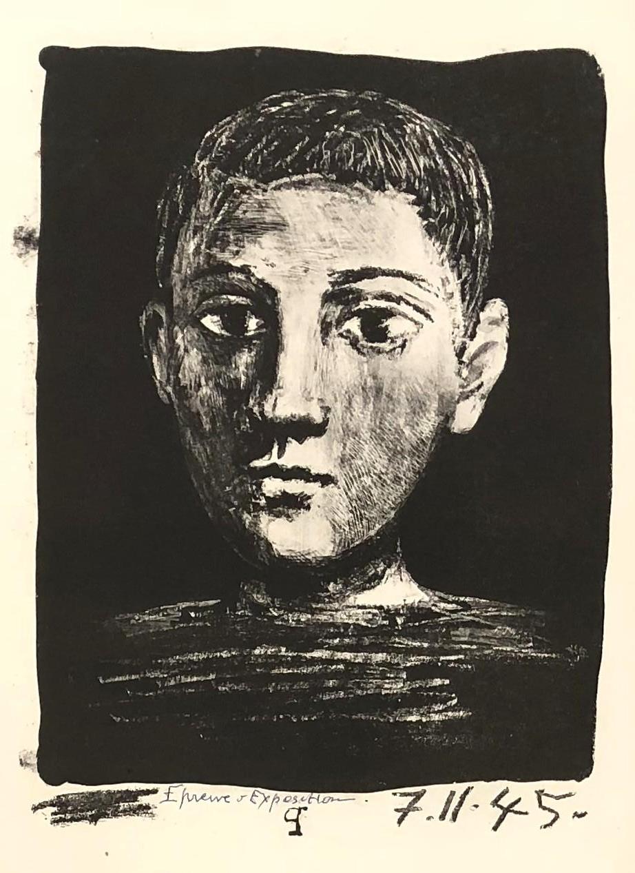 Head Of Young Boy (Final State) - 50 Copies - Print by Pablo Picasso