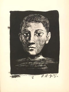 Head Of Young Boy (Final State) - 50 Copies