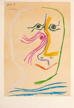 Vintage Hommage a Rene Char after Pablo Picasso