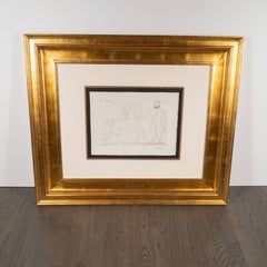 Homme nu Debout et Cheval