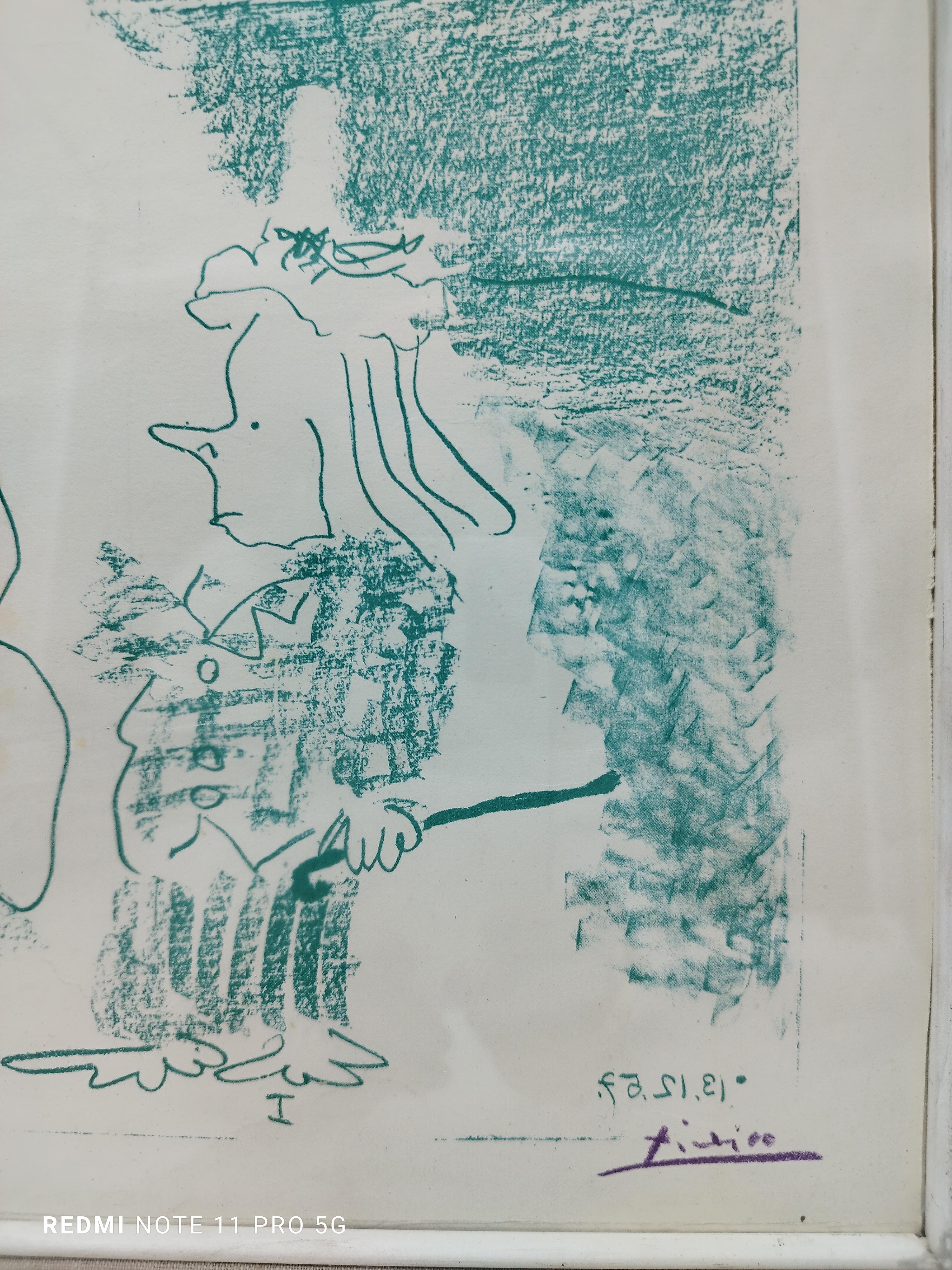 pablo picasso litografia