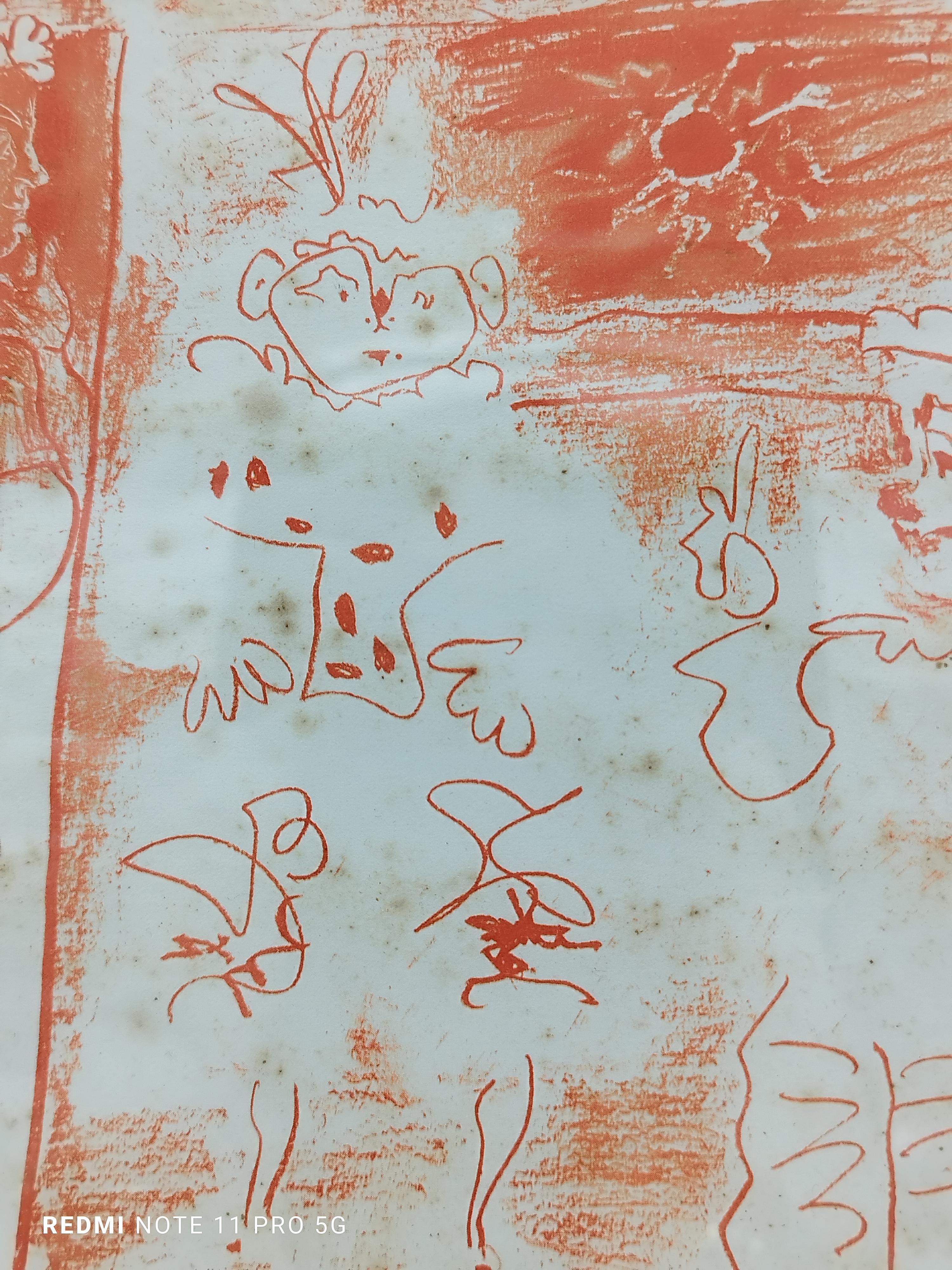Rara litografia su carta in edizione limitata di Pablo Picasso.

- Anno: 1965
- Edizioni SPADEM
- Data in alto a destra
