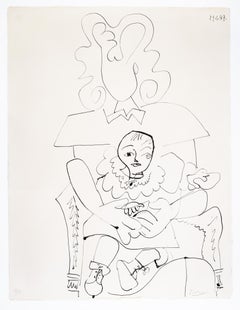 Inès and her Son - Portrait Mother and Child French Spanish