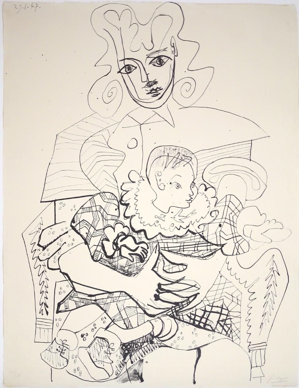 Ines et son Enfant For Sale 1
