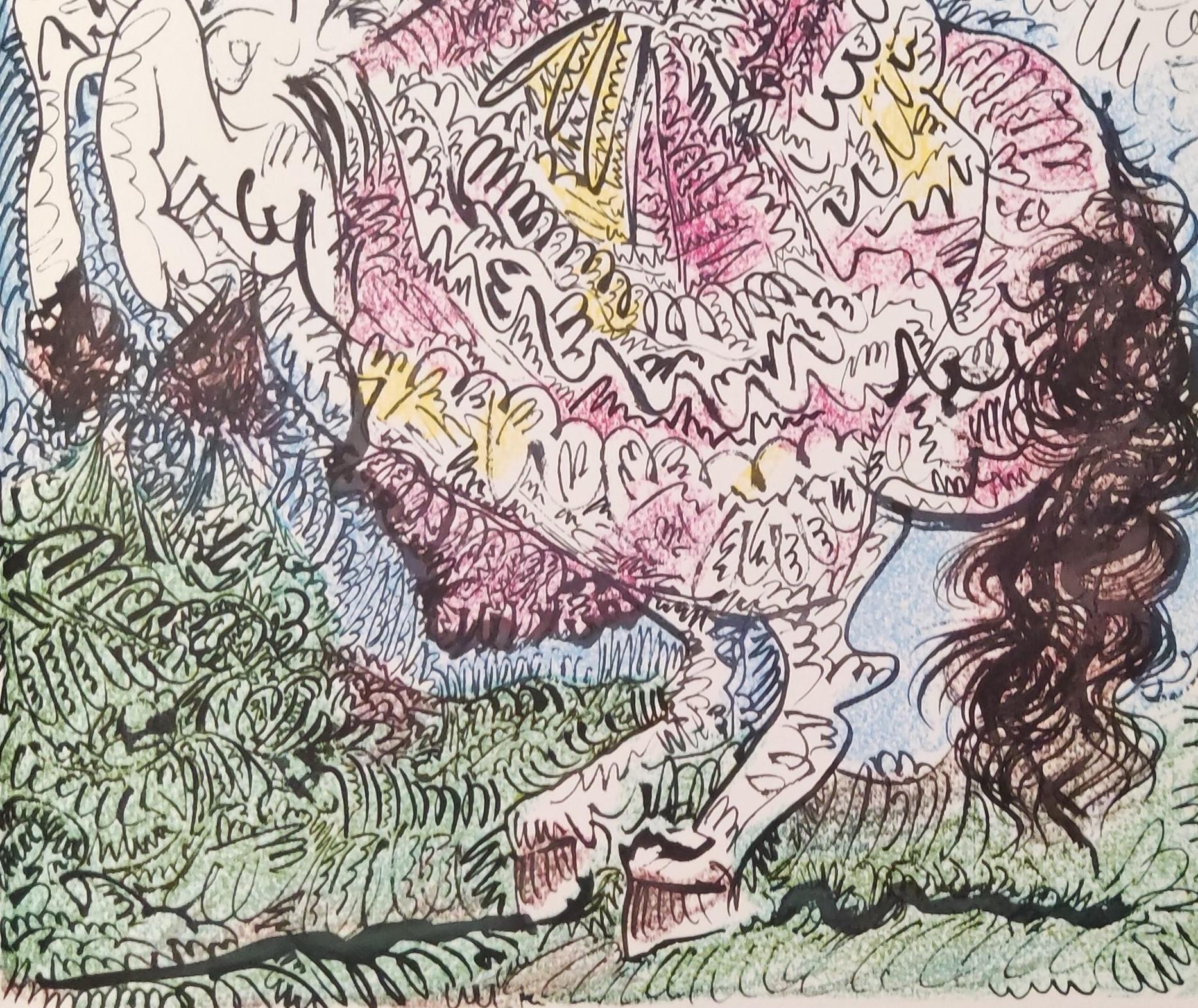 Jacqueline (Moderne), Print, von Pablo Picasso