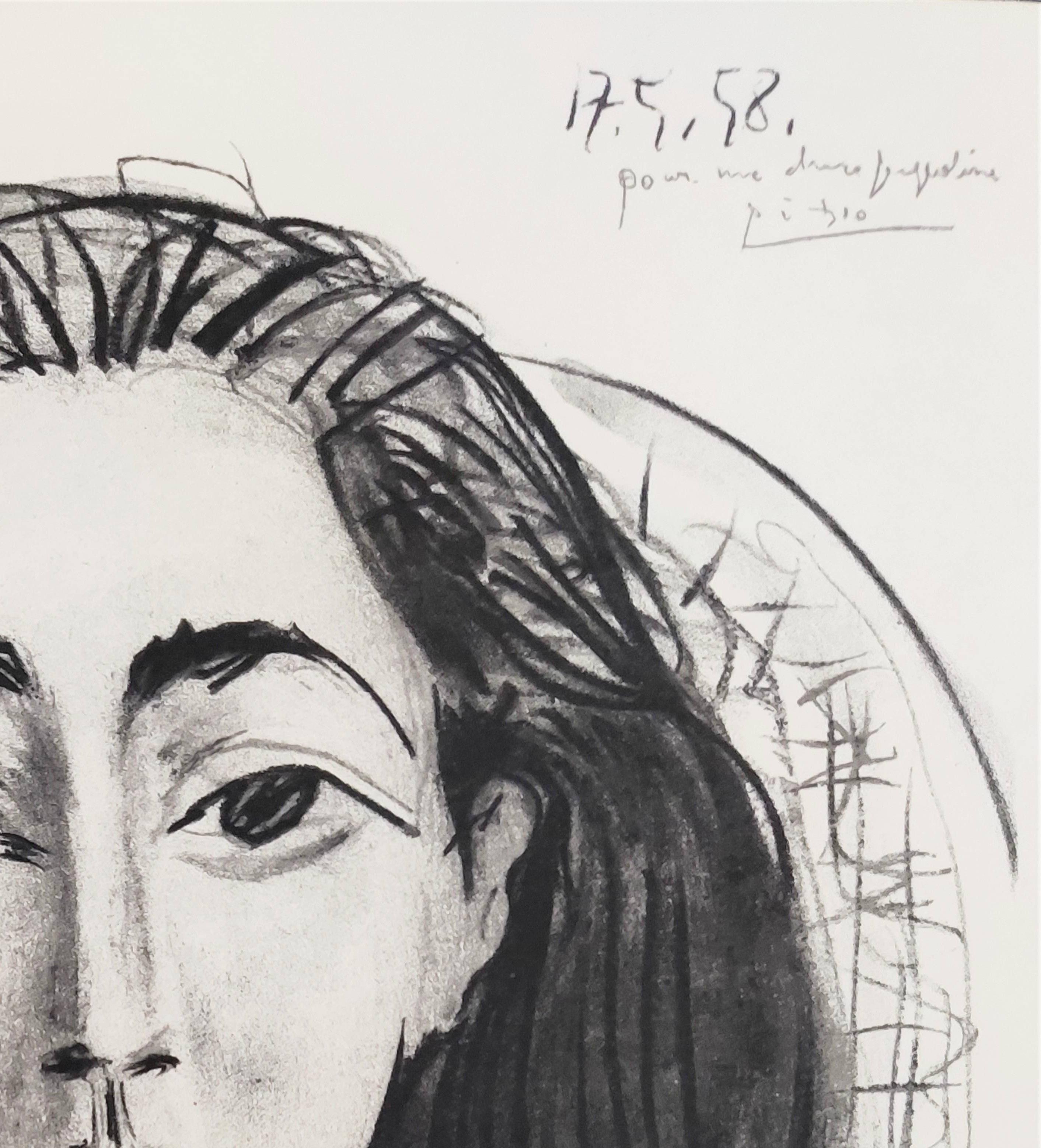 Jacqueline (Moderne), Print, von Pablo Picasso