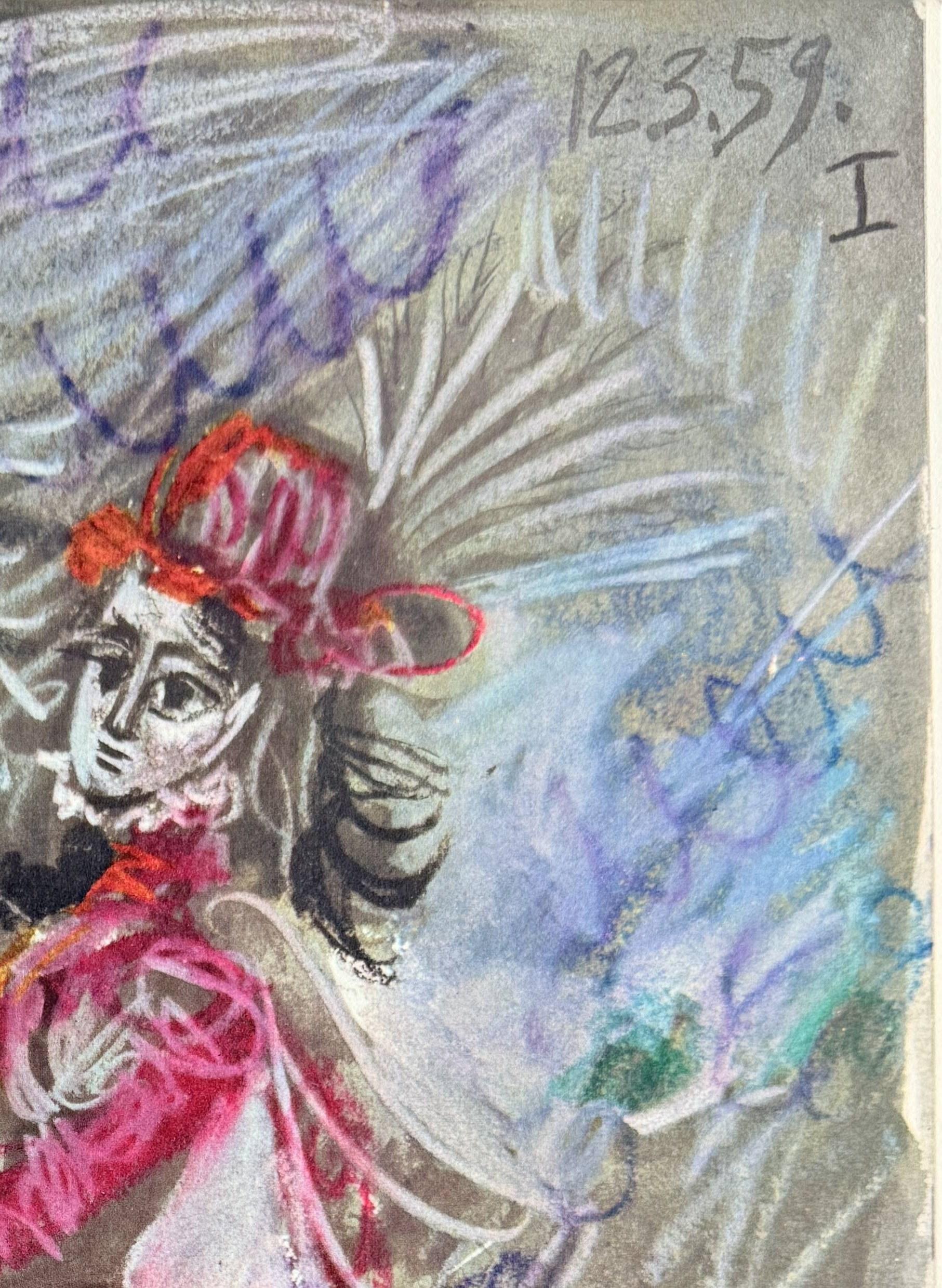 Pablo Picasso (1881-1973) - Jacqueline

Lithographie avec quadrochromie de 1961.

Dimensions de la feuille : 37,9 x 27 cm

Dimensions dans le cadre : 53,2 x 43,2 cm

Éditeur : Éditions Cercle d'Art, Paris.

L'œuvre est en excellent état.

Envoi