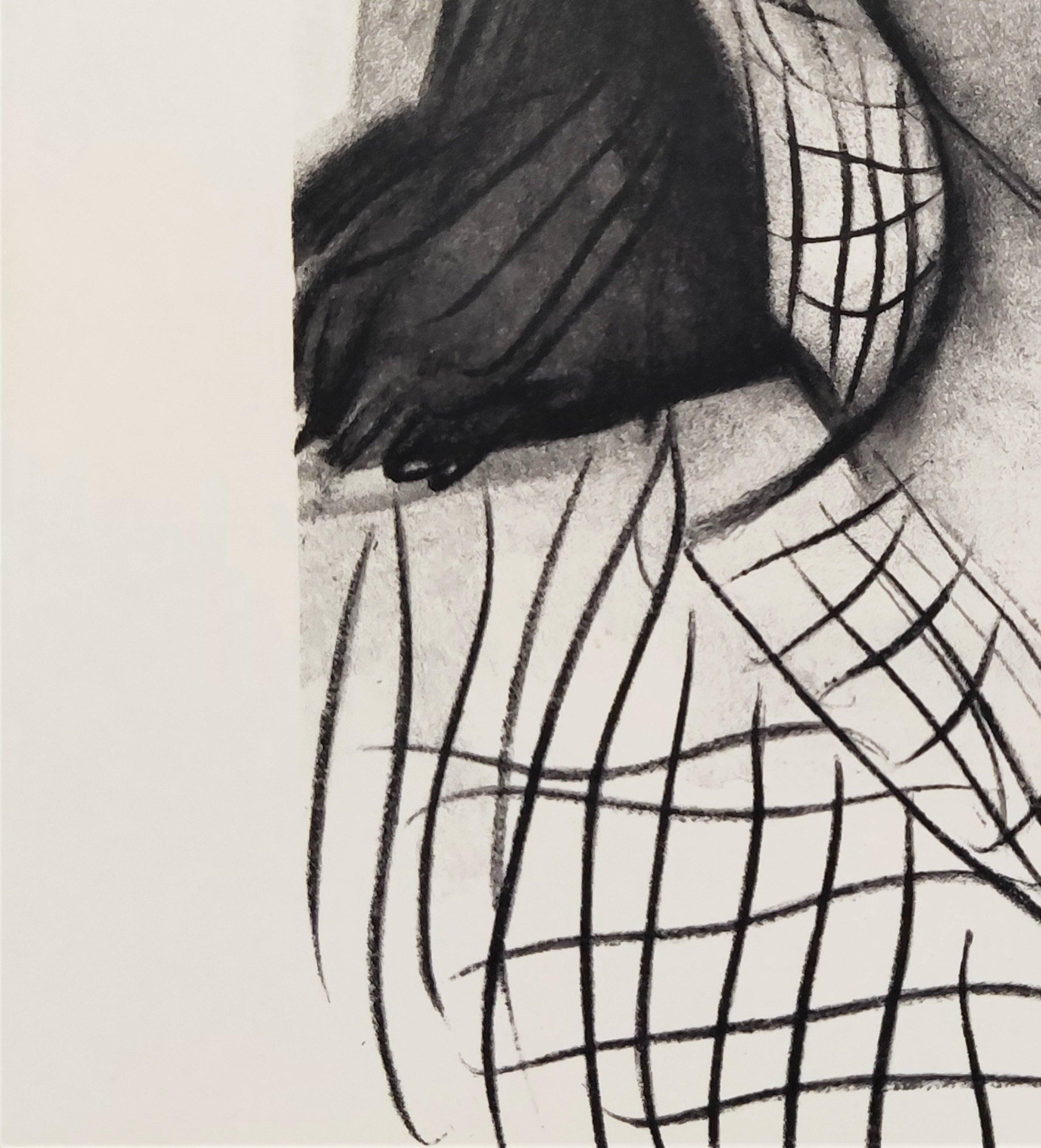 Jacqueline (Grau), Figurative Print, von Pablo Picasso