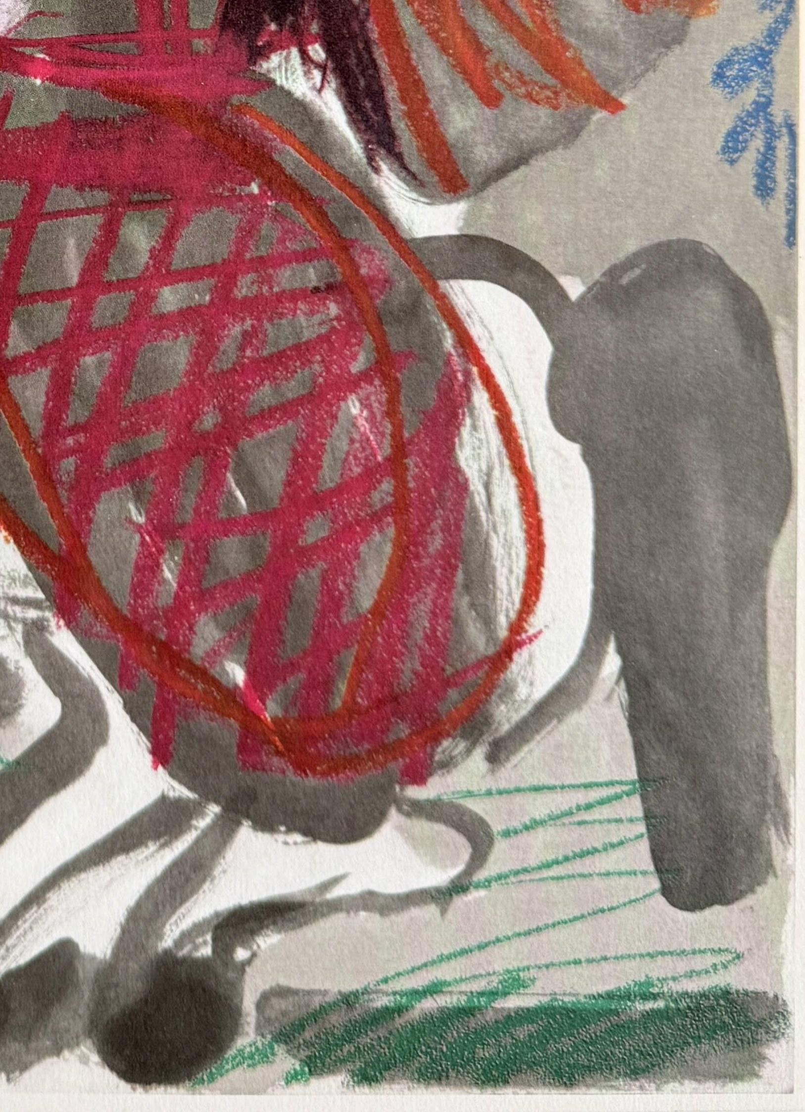 Pablo Picasso (1881-1973) - Jacqueline

Lithograph with quadrochromy from 1961.

Dimensions of sheet: 37.9 x 27 cm

Dimensions in frame: 53.2 x 43.2 cm

Publisher: Éditions Cercle d'Art, Paris.

The work is in Excellent condition.

Fast and secure