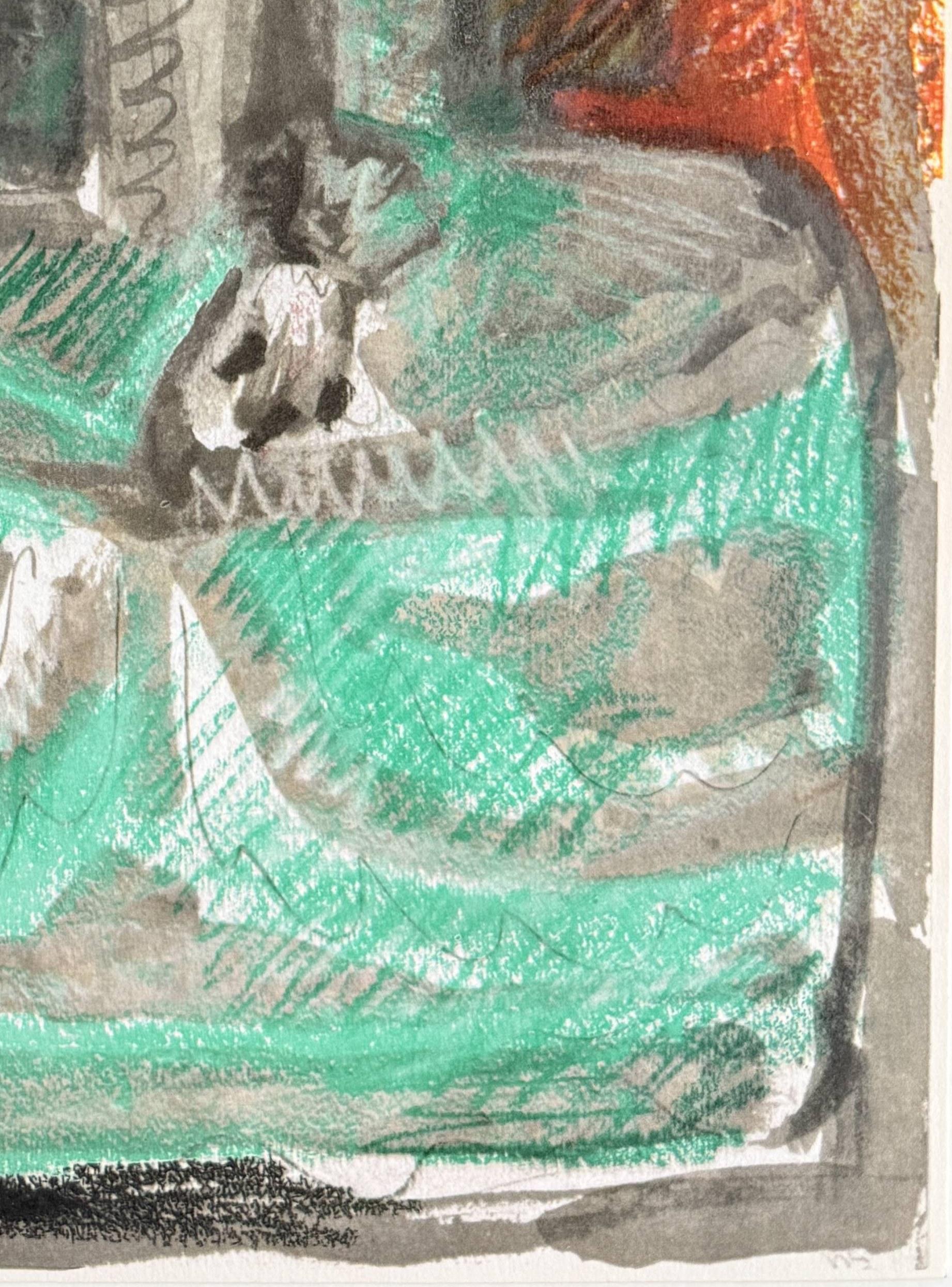 Pablo Picasso (1881-1973) - Jacqueline

Lithograph with quadrochromy from 1961.

Dimensions of sheet: 37.9 x 27 cm

Dimensions in frame: 53.2 x 43.2 cm

Publisher: Éditions Cercle d'Art, Paris.

The work is in Excellent condition.

Fast and secure