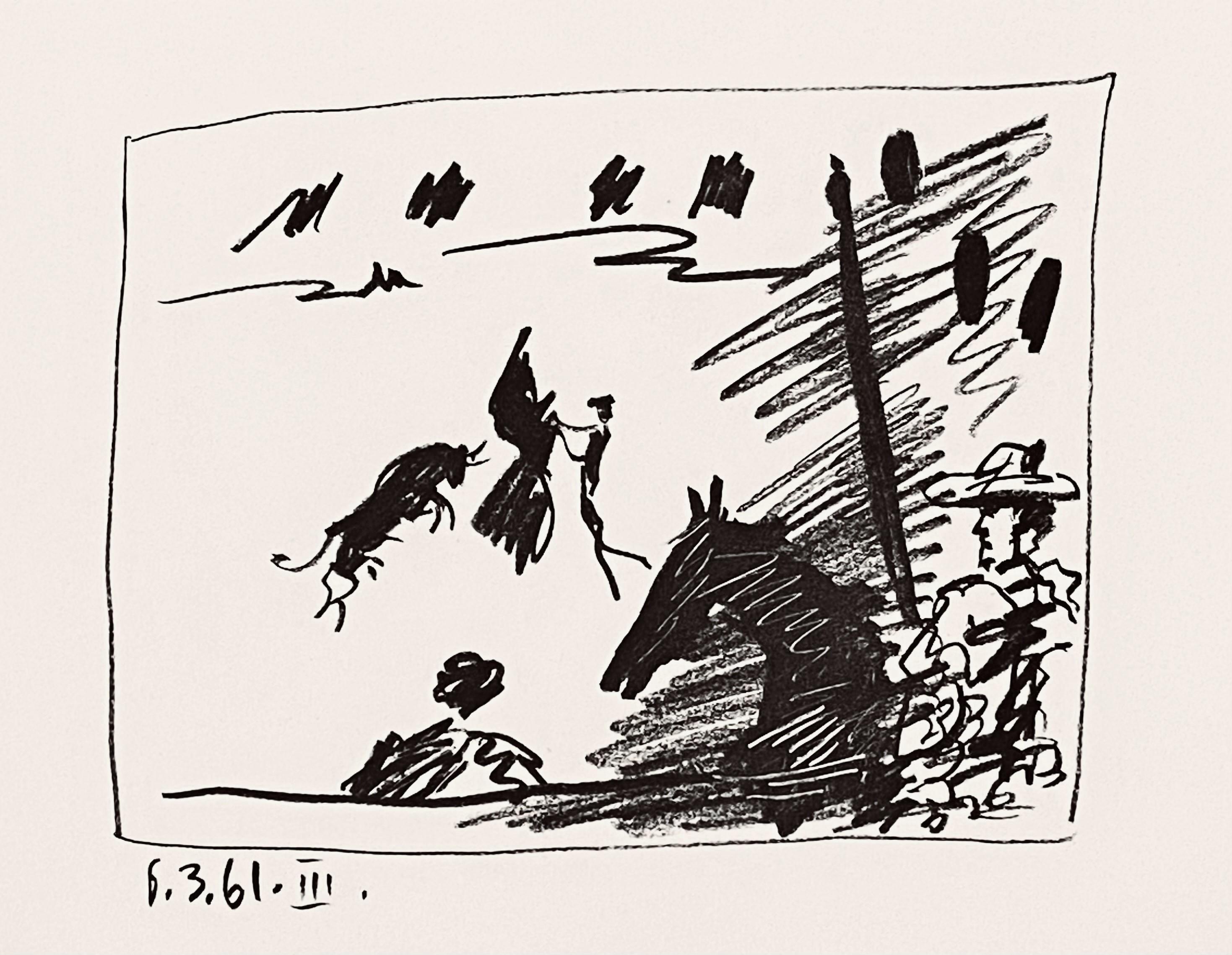 Jeu de la Cape – Print von Pablo Picasso