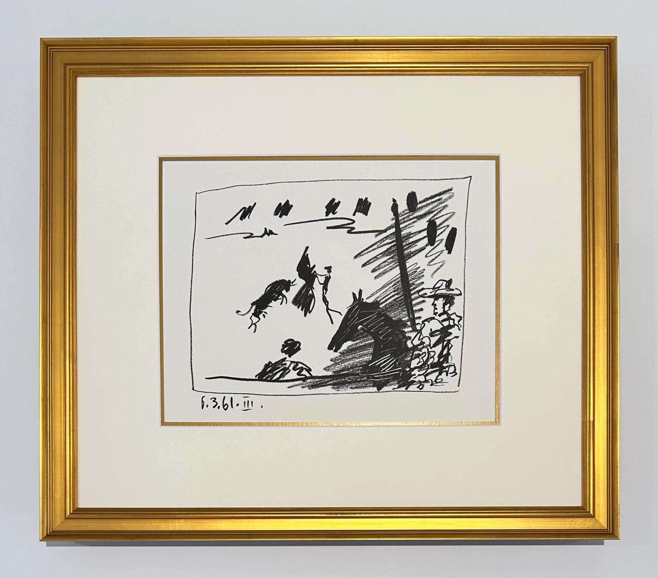 Jeu de la Cape (III), from A Los Toros Avec Picasso - Print by Pablo Picasso
