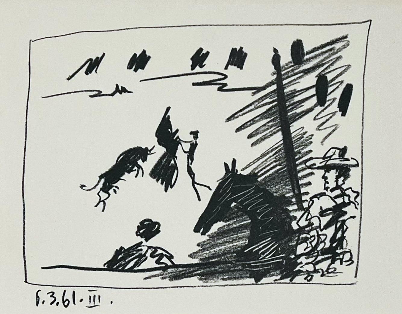 Jeu de la Cape (III), da A Los Toros Avec Picasso