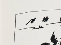 Jeu de la Cape, Original Lithographie von Pablo Picasso, 1961, ausgezeichneter Zustand