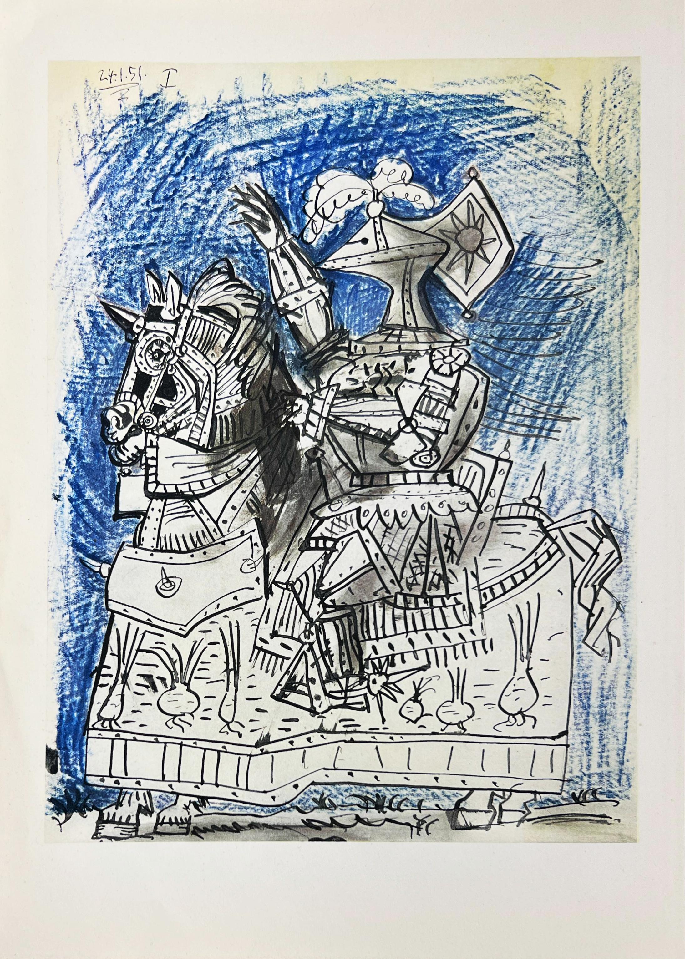Pablo Picasso Figurative Print – Ritter