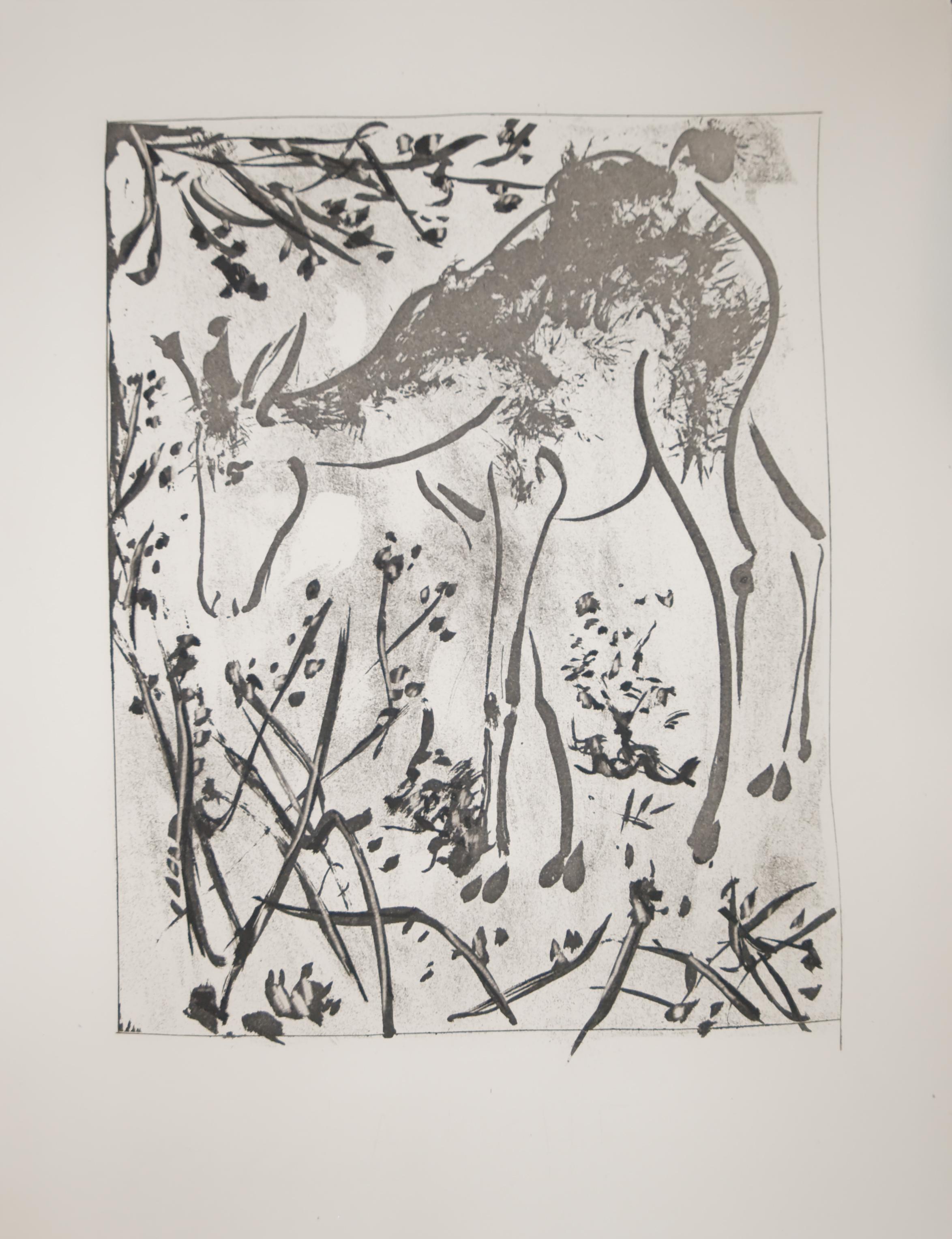 Pablo Picasso Animal Print - La Biche (The Stag) Bloch 336
