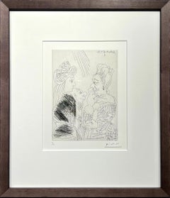 
La Bonne aventure, avec une curieux simiesque
