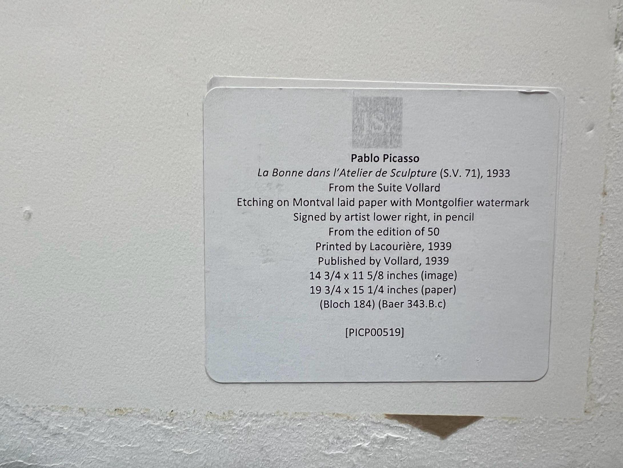 La Bonne dans l'Atelier de Sculpture
