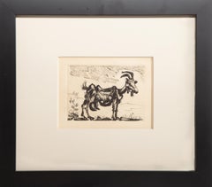 La Chevre, Aquatinta von Pablo Picasso