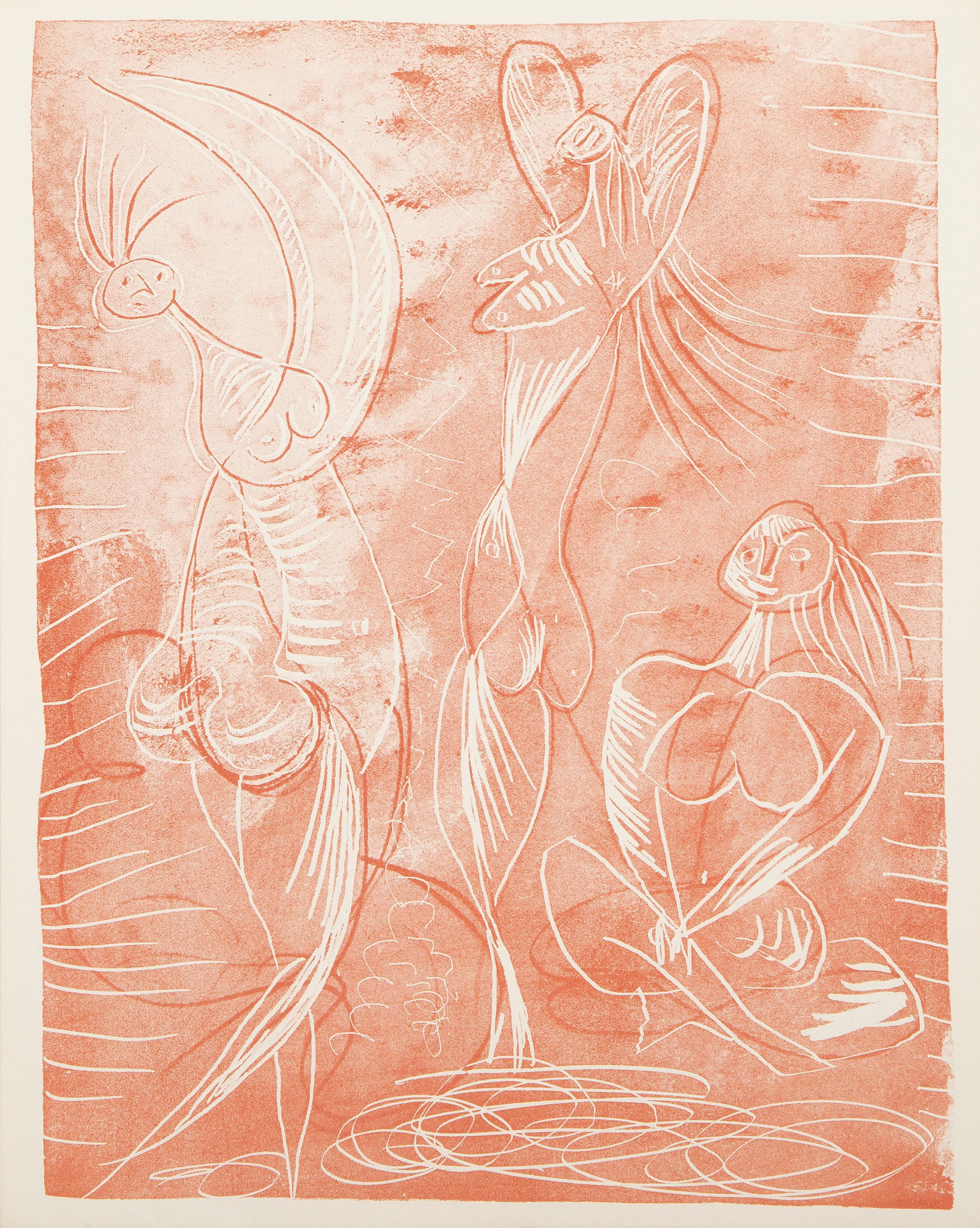Suite La Chevre-Feuille, Suite de grabados surrealistas de Pablo Picasso en venta 1
