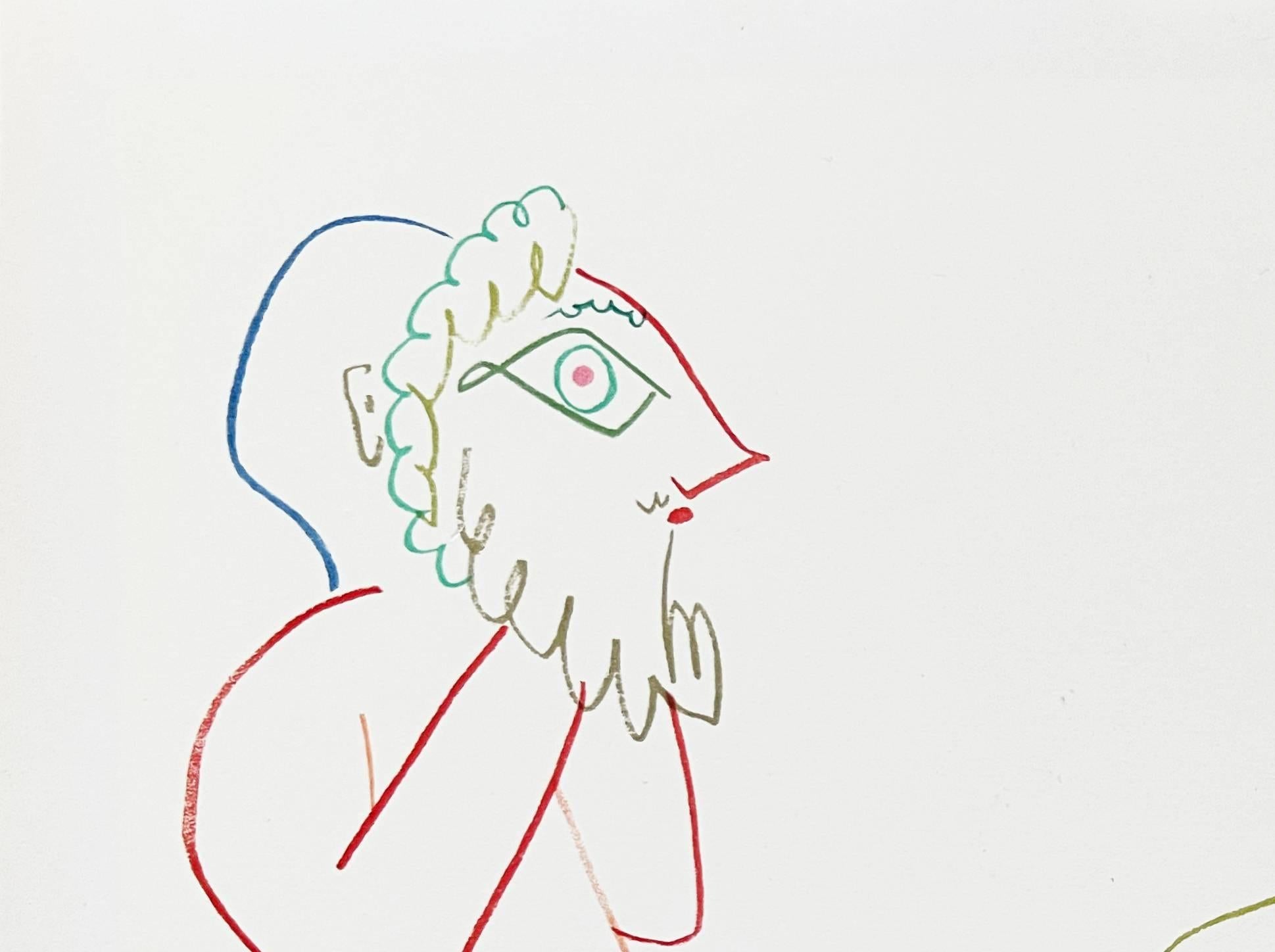 La Comédie Humaine - Print de Pablo Picasso