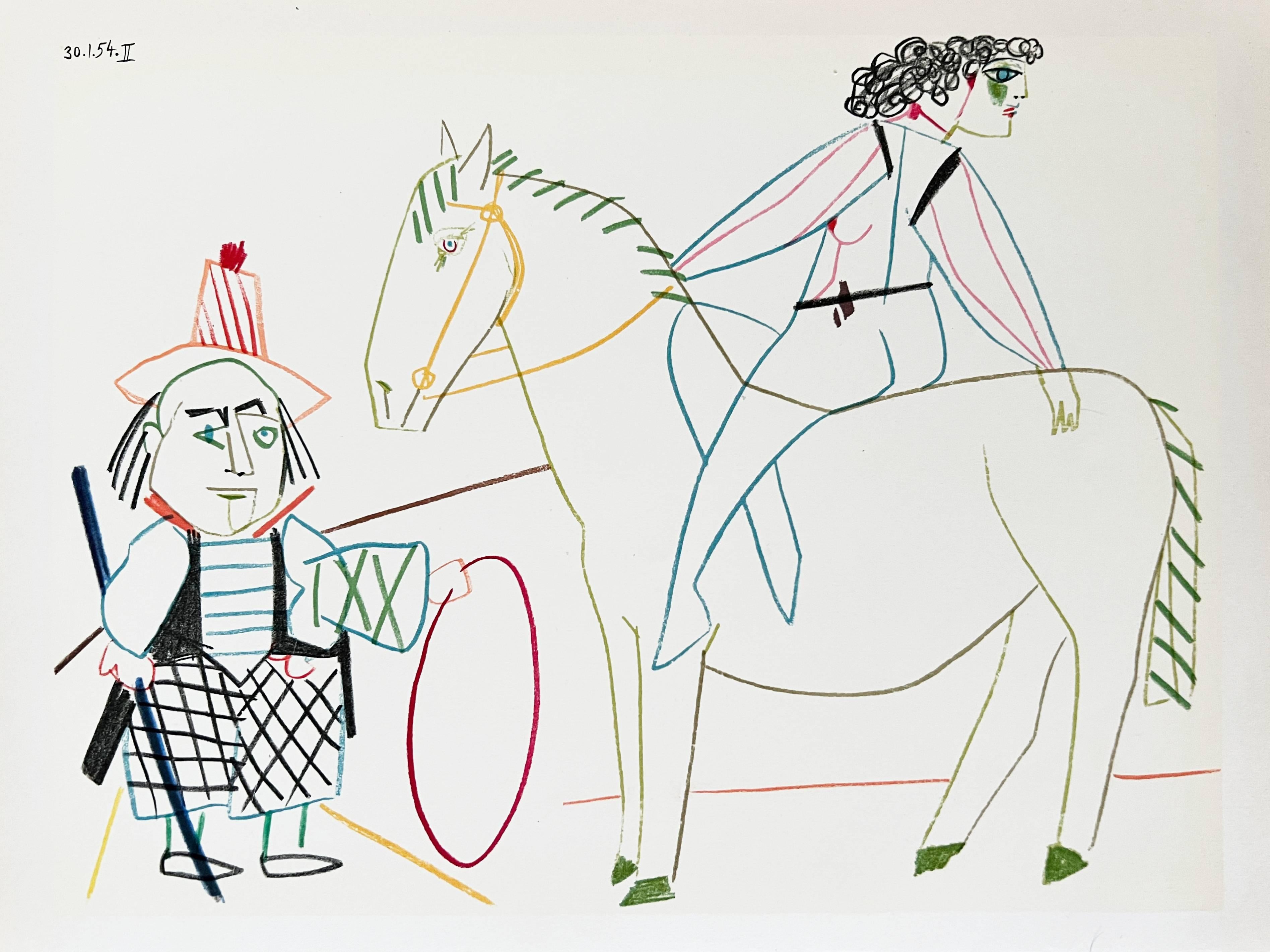 La Comédie Humaine – Print von Pablo Picasso