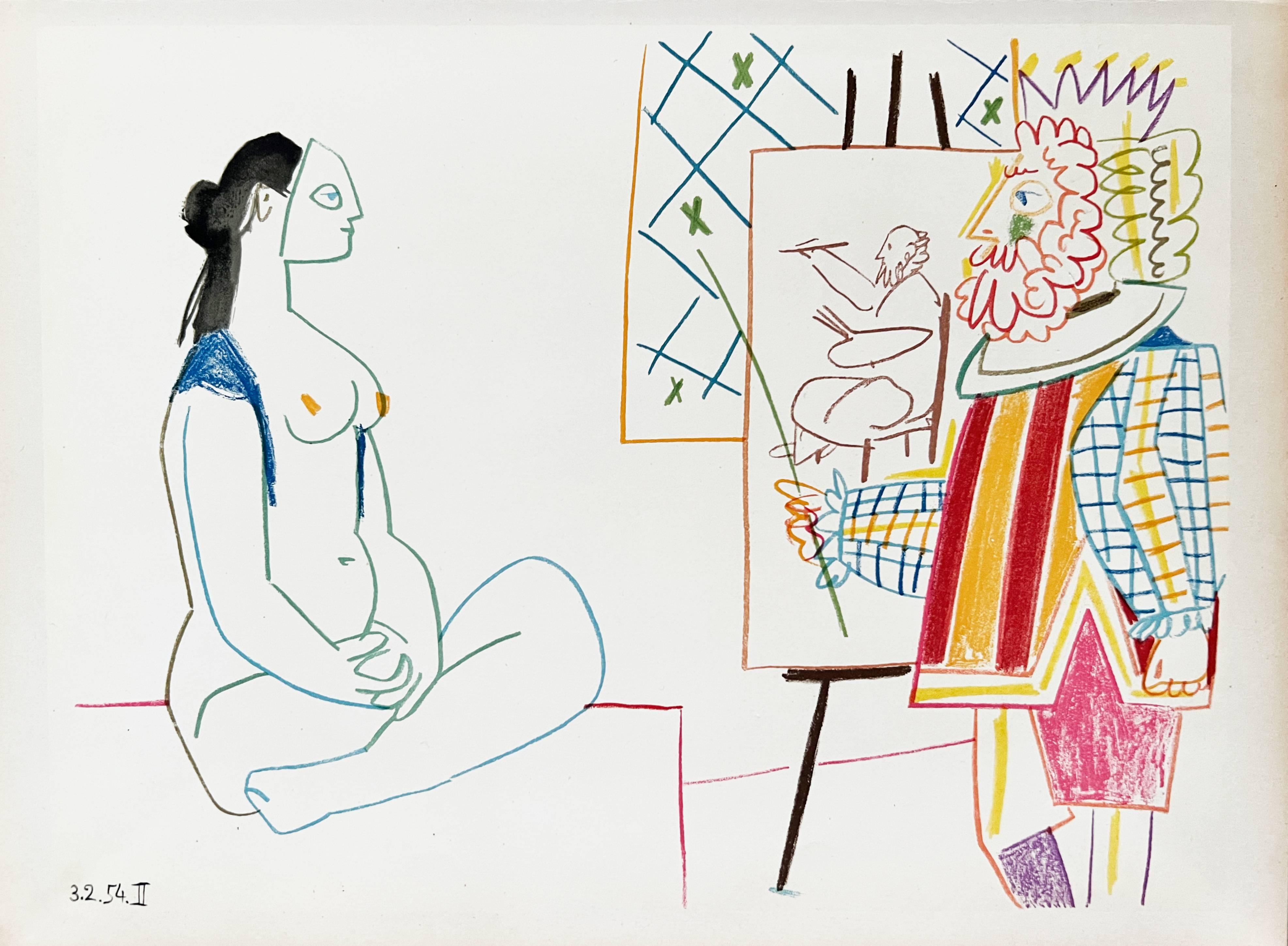 La Comédie Humaine - Print by Pablo Picasso