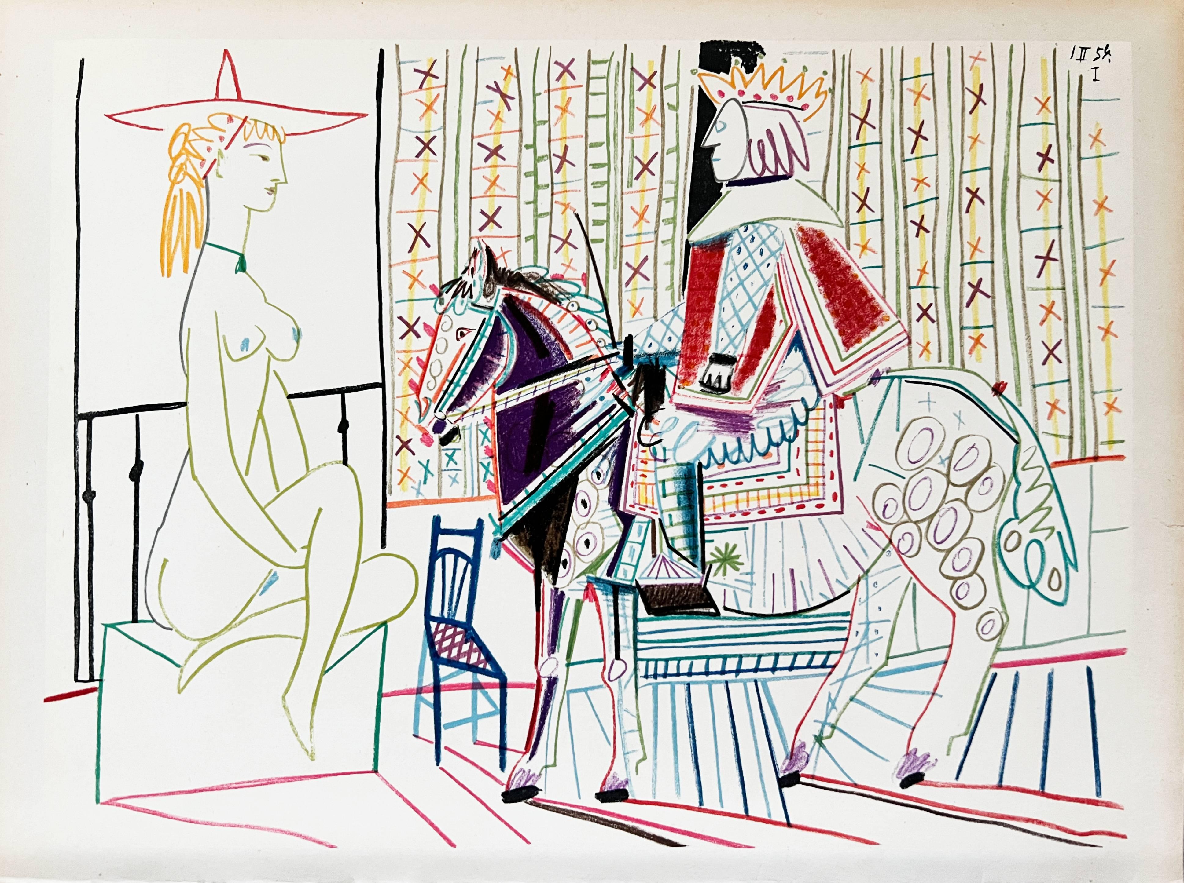 La Comédie Humaine - Print by Pablo Picasso