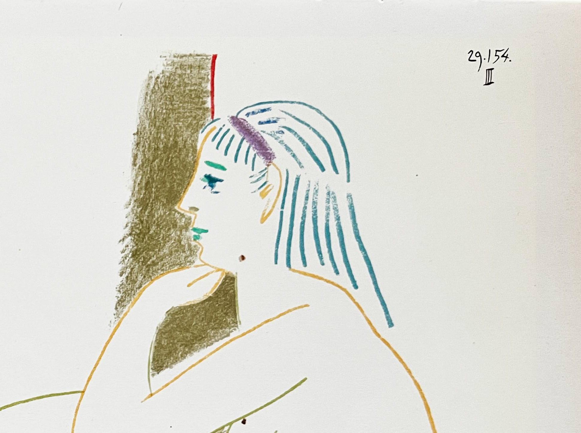 La Comédie Humaine - Moderne Print par Pablo Picasso