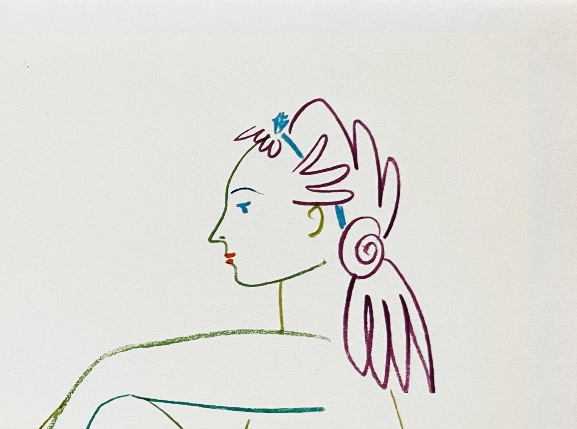 La Comédie Humaine - Modern Print by Pablo Picasso