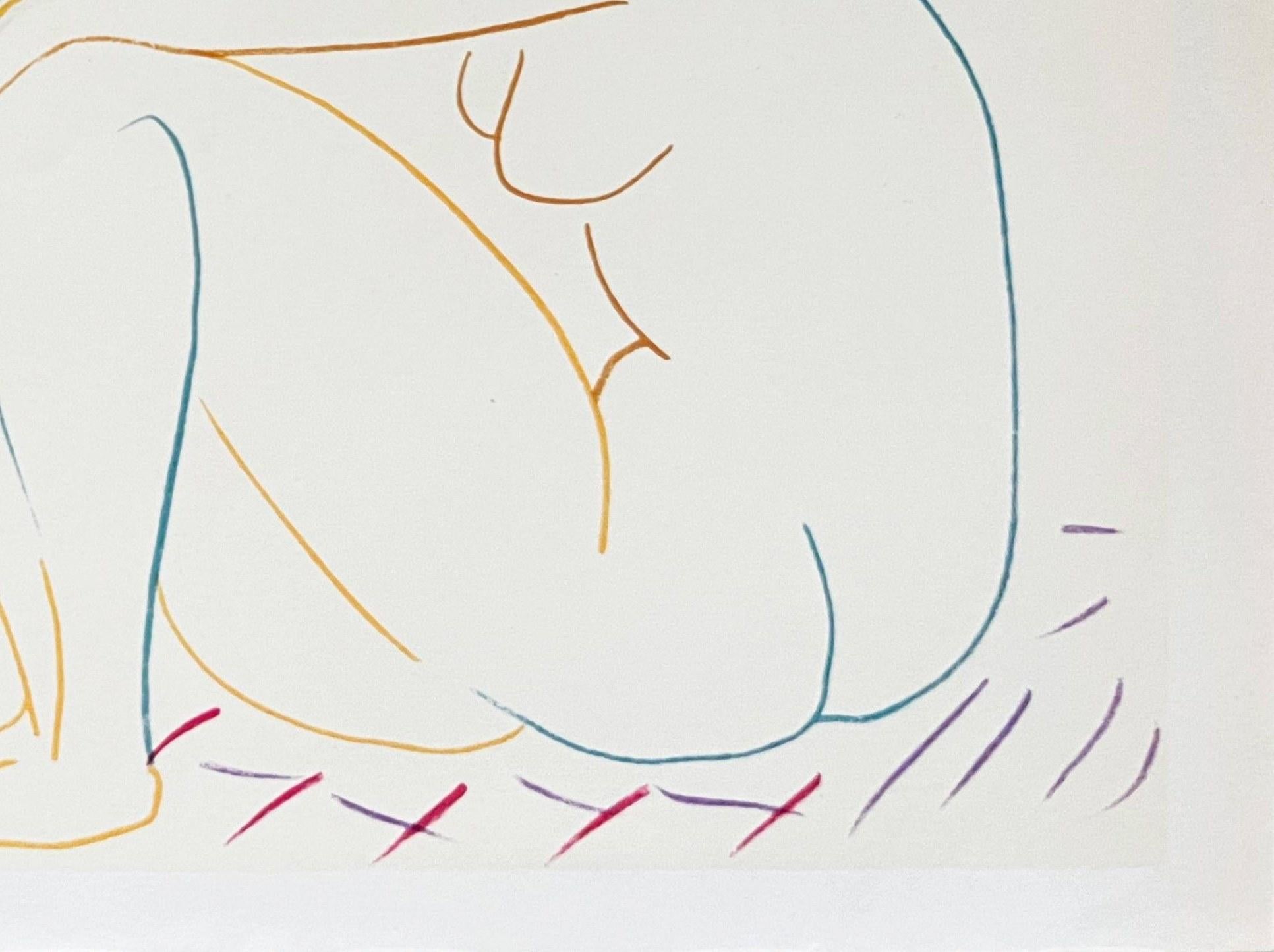 La Comédie Humaine (Moderne), Print, von Pablo Picasso