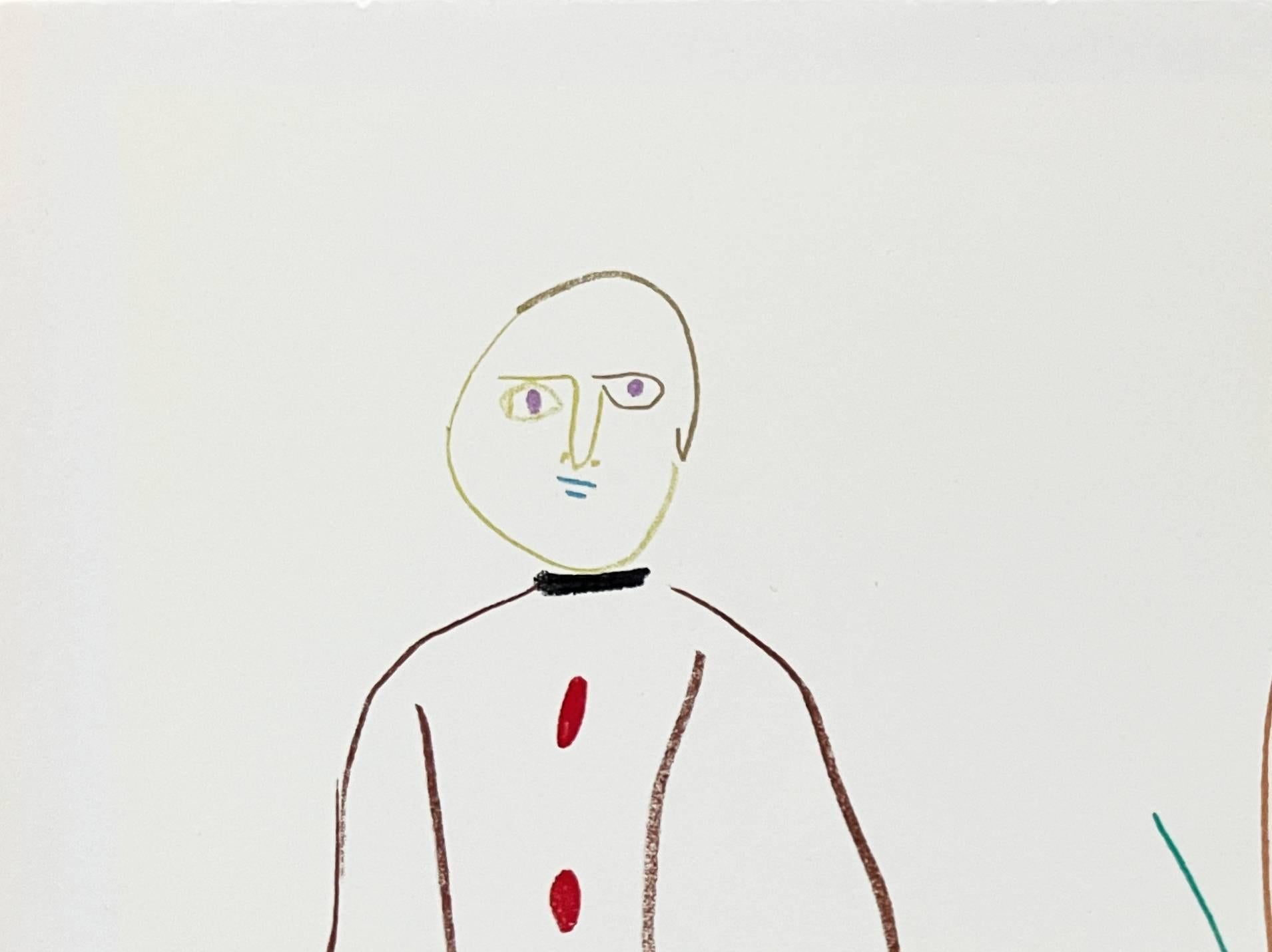 La Comédie Humaine - Modern Print by Pablo Picasso