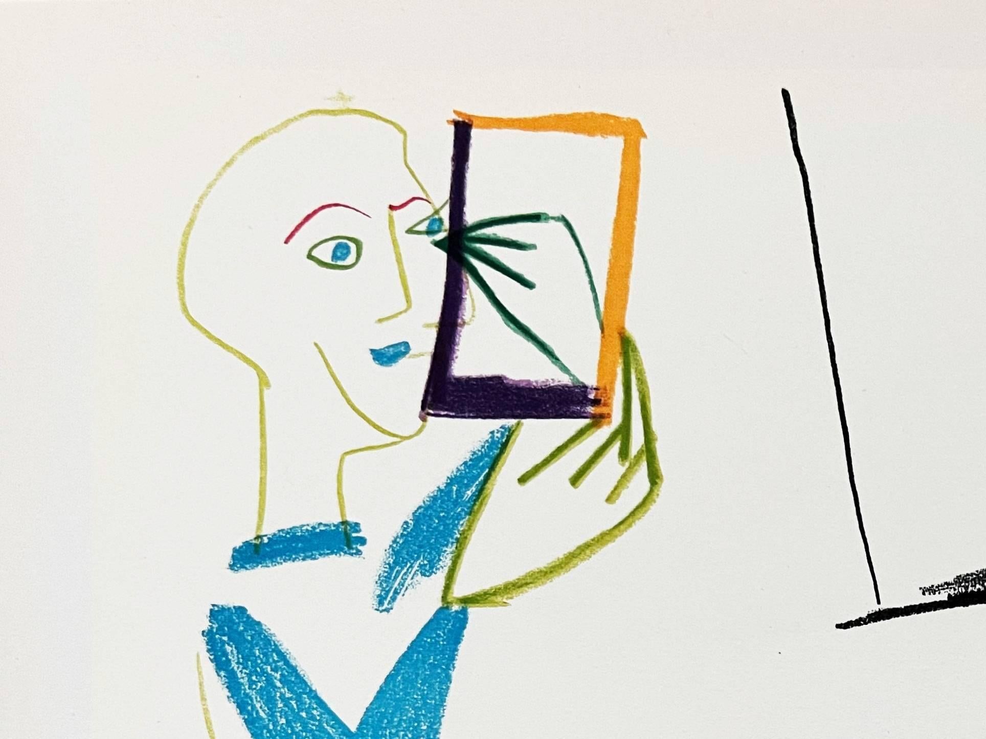 La Comédie Humaine - Modern Print by Pablo Picasso