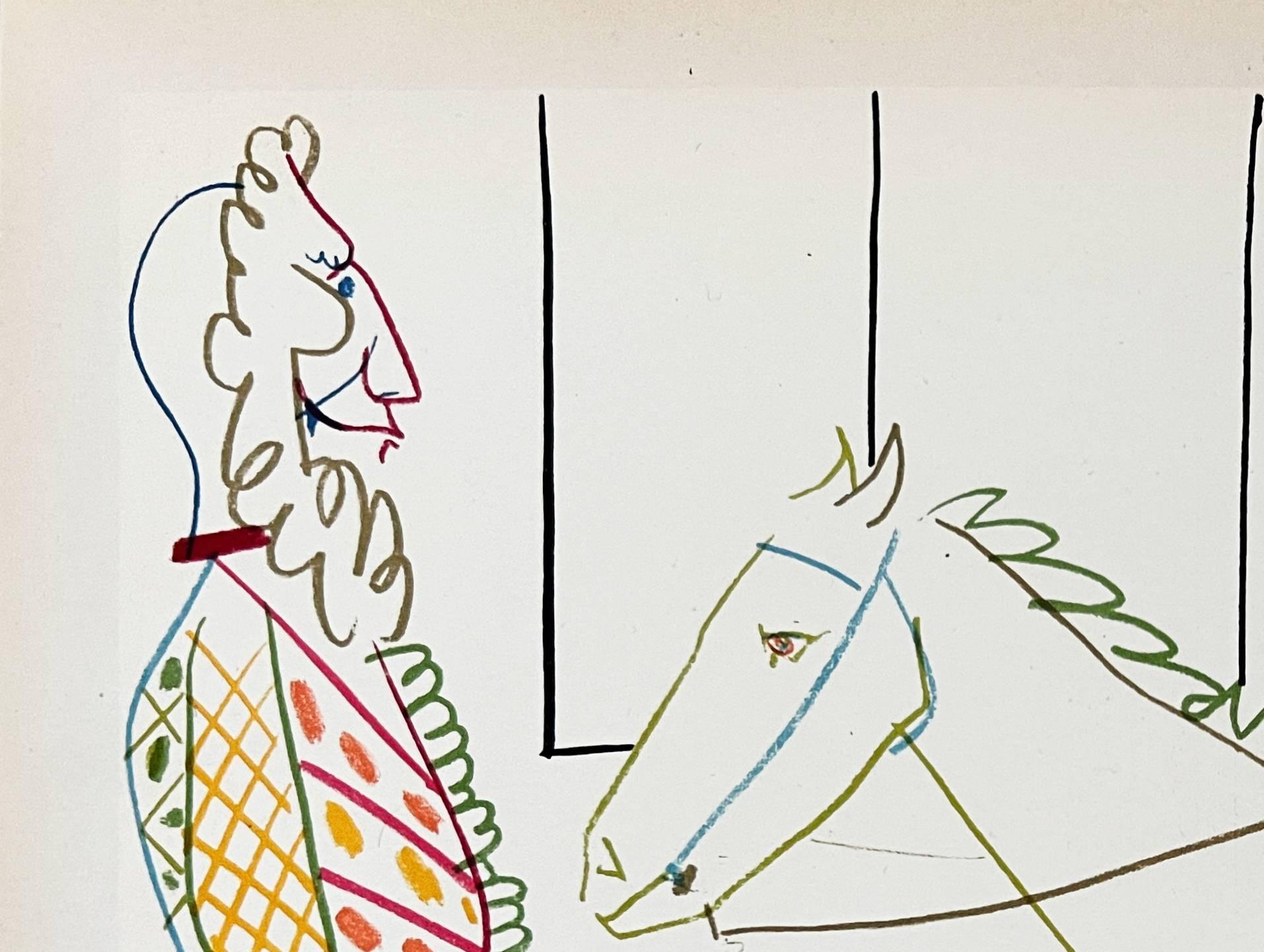 La Comédie Humaine - Modern Print by Pablo Picasso