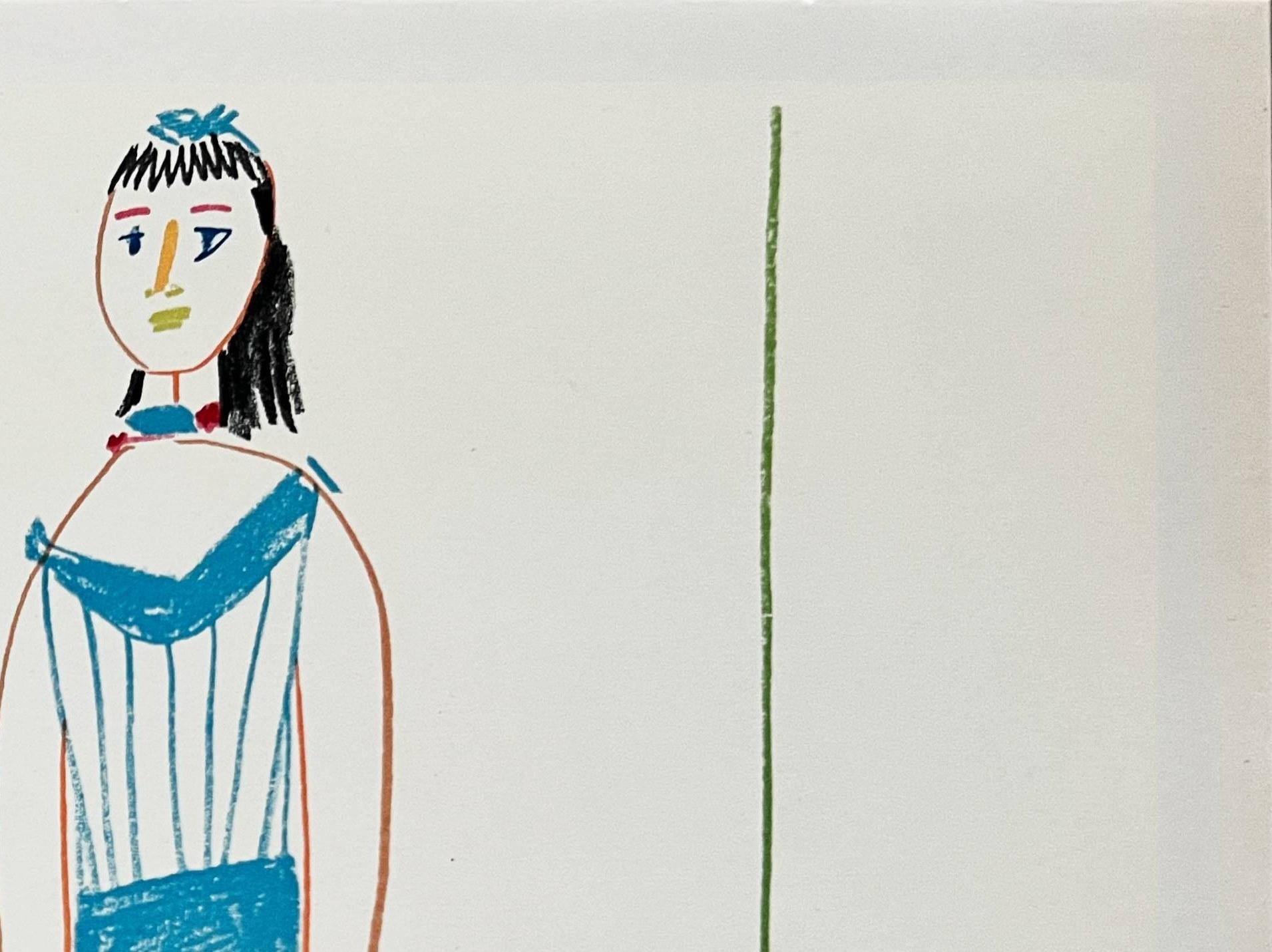 La Comédie Humaine - Black Figurative Print by Pablo Picasso