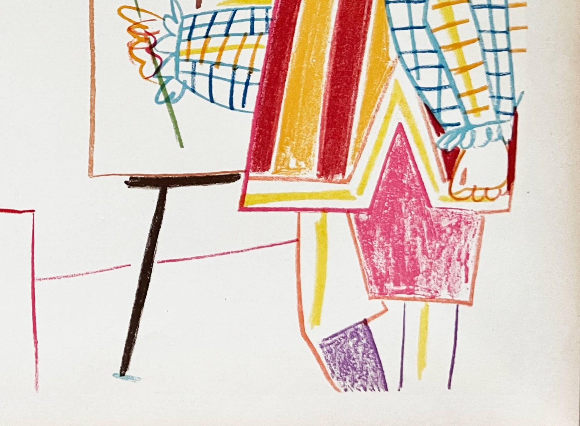 Pablo Picasso (1881-1973) - La Comédie Humaine

Lithograph from 1954.

Dimensions of work: 35.5 x 26.5 cm

Publisher: Tériade, Paris.

The work is in Excellent condition.

Fast and secure shipment.