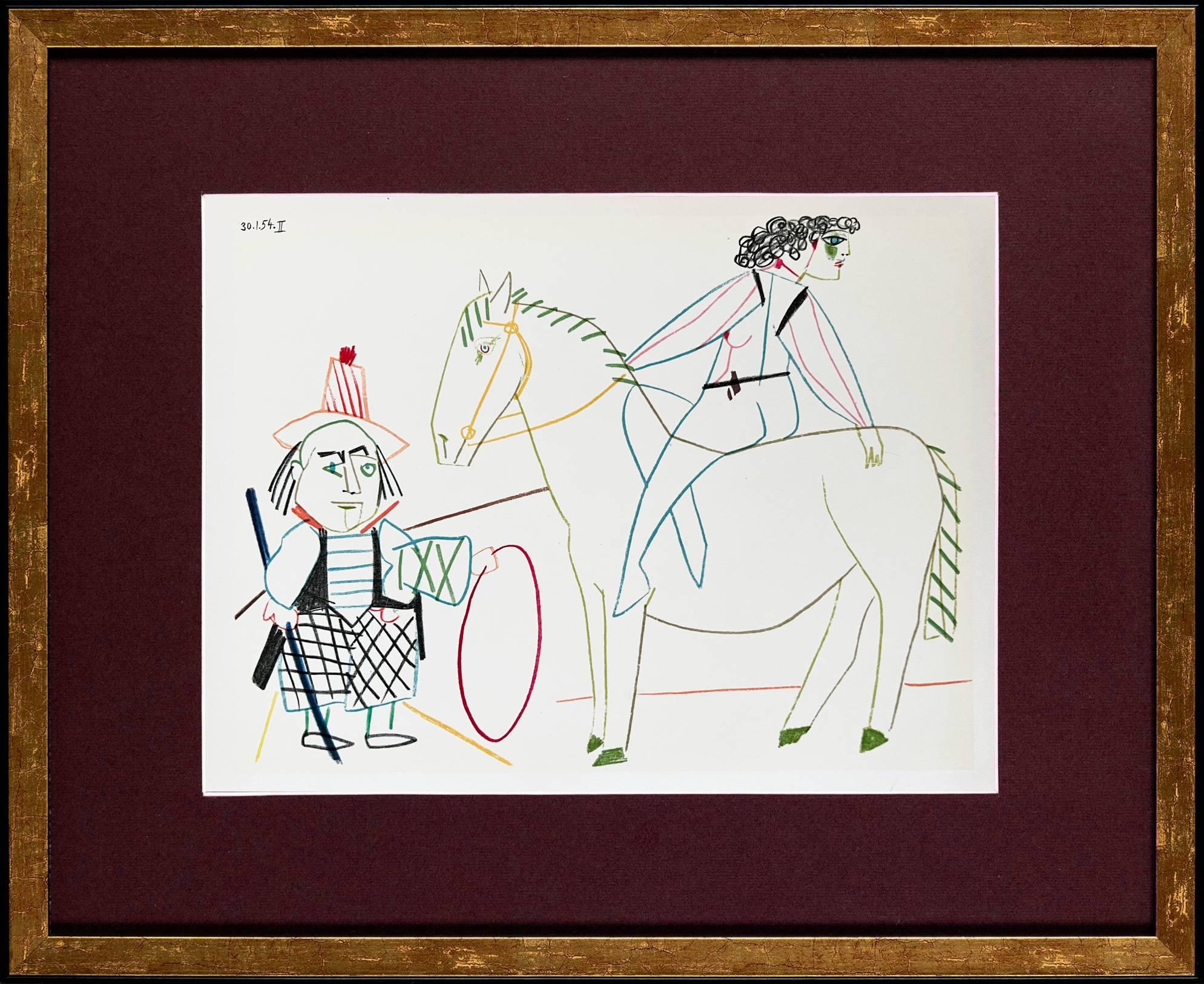Pablo Picasso Print – La Comédie Humaine